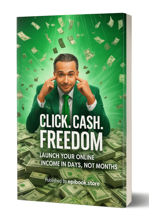 Click. Cash. Freedom. – Your Step-by-Step Guide to Earning Full-Time Income Online